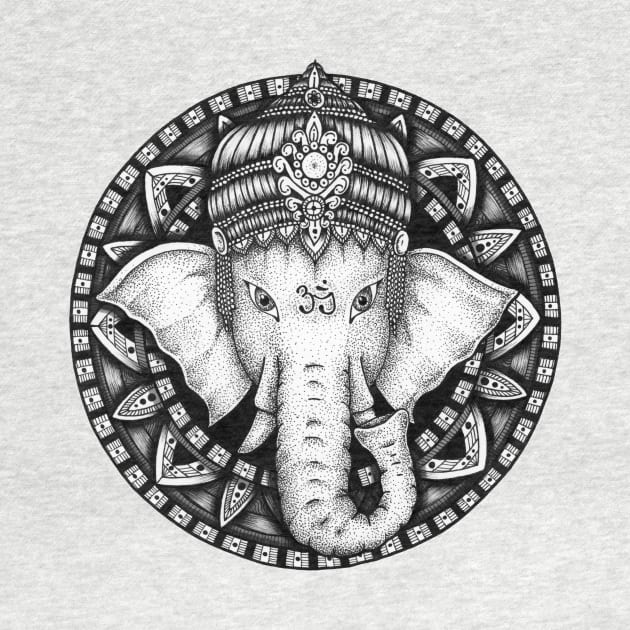 Ganesha Mandala by Litedawn